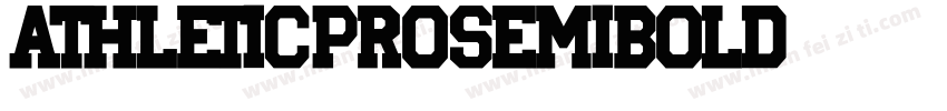 Athletic Pro Semibold字体转换